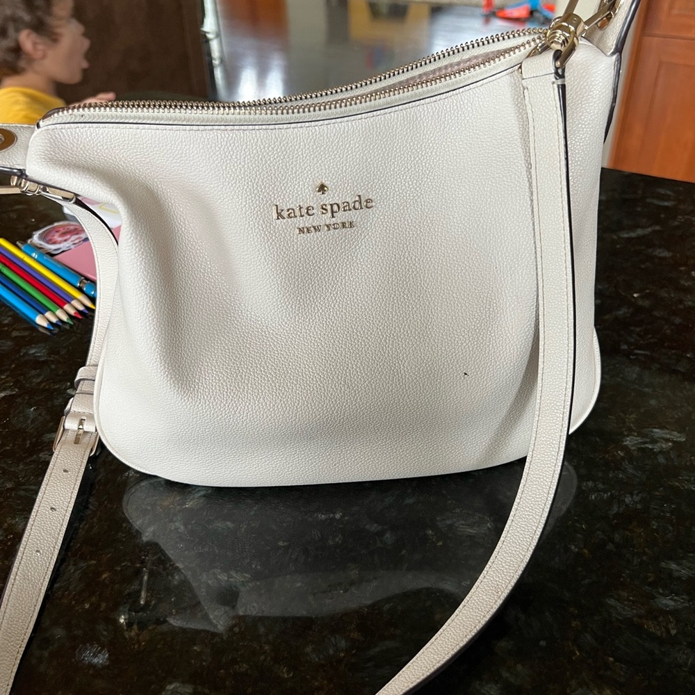 kate spade Cream Crossbody Bag